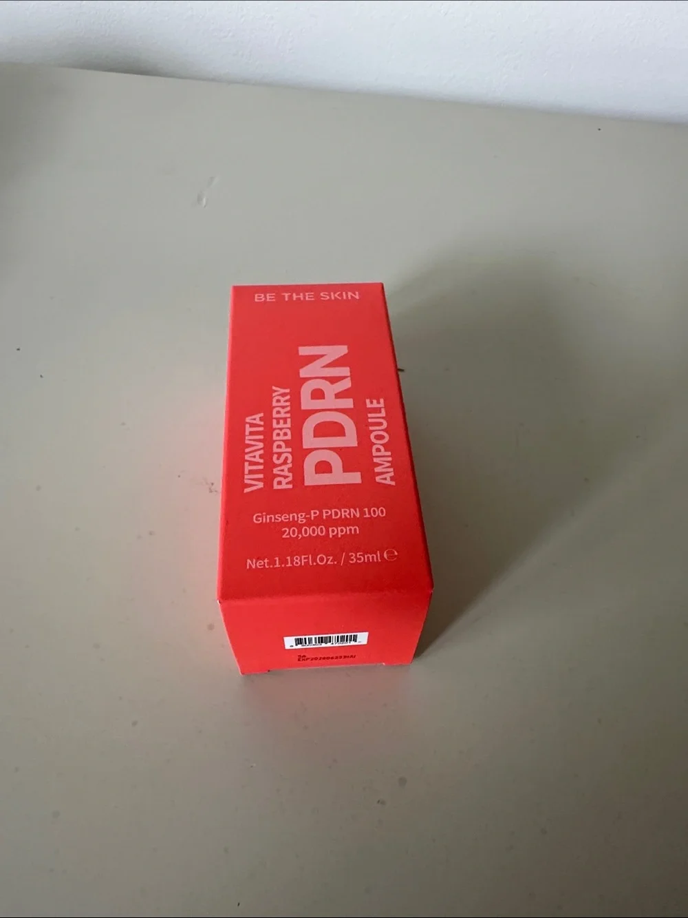 NEW Unopened in box Vitavita PDRN Raspberry Ampoule Serum - Be the Skin Korean
